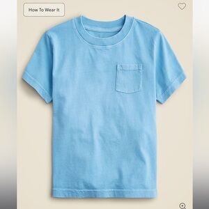 Crewcuts Kids' new garment-dyed pocket T-shirt